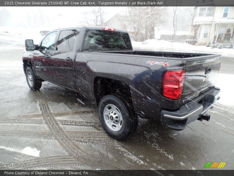 Tungsten Metallic / Jet Black/Dark Ash 2015 Chevrolet Silverado 2500HD WT Crew Cab 4x4