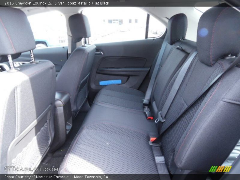 Silver Topaz Metallic / Jet Black 2015 Chevrolet Equinox LS
