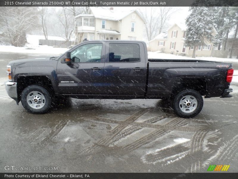 Tungsten Metallic / Jet Black/Dark Ash 2015 Chevrolet Silverado 2500HD WT Crew Cab 4x4