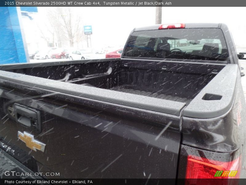 Tungsten Metallic / Jet Black/Dark Ash 2015 Chevrolet Silverado 2500HD WT Crew Cab 4x4