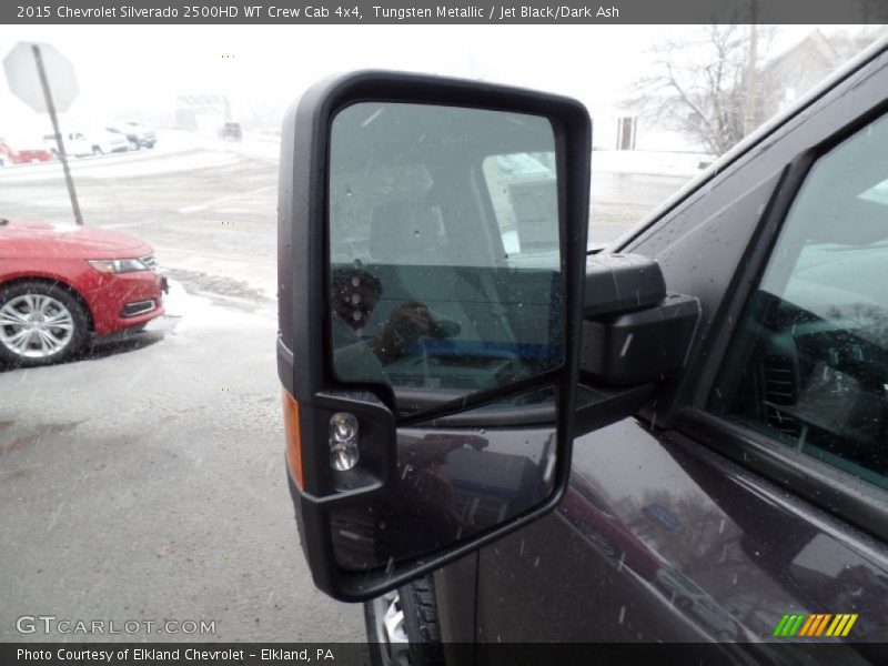 Tungsten Metallic / Jet Black/Dark Ash 2015 Chevrolet Silverado 2500HD WT Crew Cab 4x4