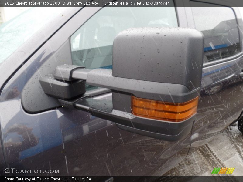 Tungsten Metallic / Jet Black/Dark Ash 2015 Chevrolet Silverado 2500HD WT Crew Cab 4x4