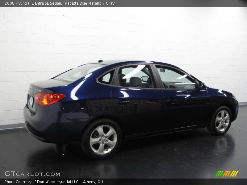 Regatta Blue Metallic / Gray 2008 Hyundai Elantra SE Sedan