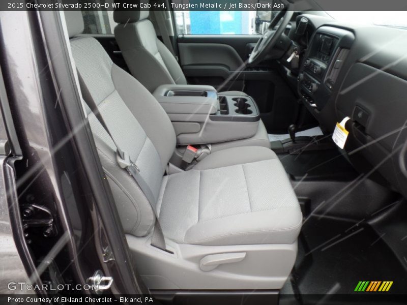 Tungsten Metallic / Jet Black/Dark Ash 2015 Chevrolet Silverado 2500HD WT Crew Cab 4x4