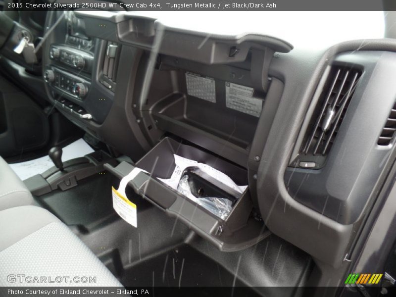 Tungsten Metallic / Jet Black/Dark Ash 2015 Chevrolet Silverado 2500HD WT Crew Cab 4x4
