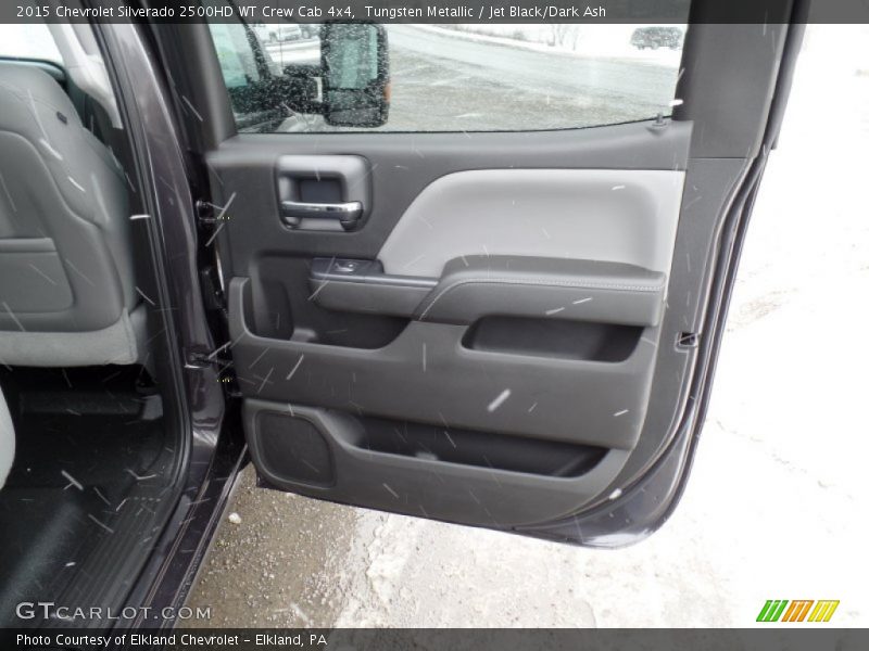 Tungsten Metallic / Jet Black/Dark Ash 2015 Chevrolet Silverado 2500HD WT Crew Cab 4x4