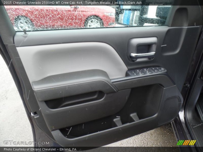 Tungsten Metallic / Jet Black/Dark Ash 2015 Chevrolet Silverado 2500HD WT Crew Cab 4x4