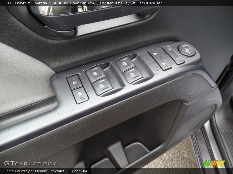 Tungsten Metallic / Jet Black/Dark Ash 2015 Chevrolet Silverado 2500HD WT Crew Cab 4x4