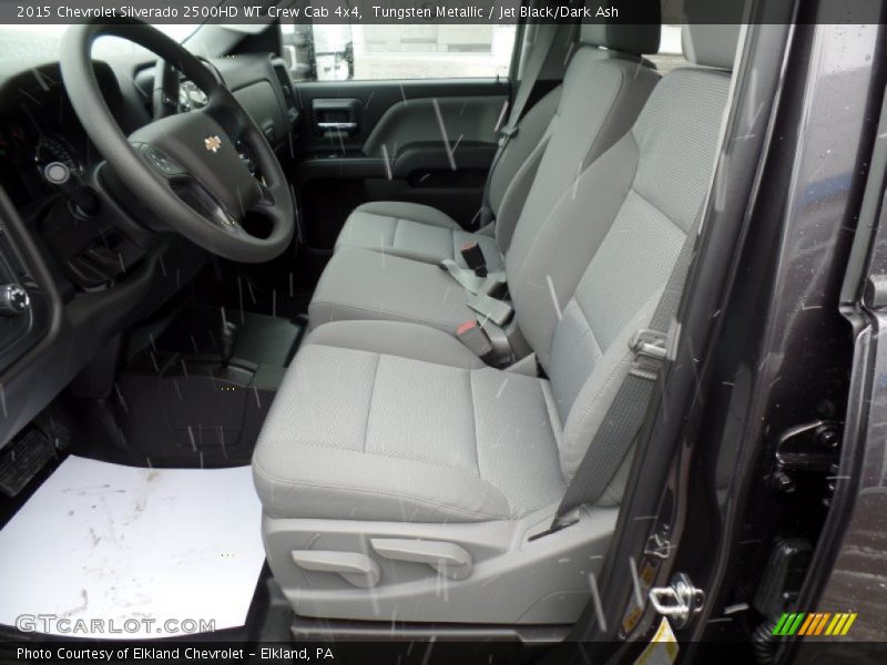 Tungsten Metallic / Jet Black/Dark Ash 2015 Chevrolet Silverado 2500HD WT Crew Cab 4x4