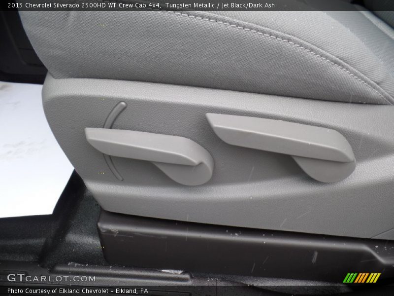 Tungsten Metallic / Jet Black/Dark Ash 2015 Chevrolet Silverado 2500HD WT Crew Cab 4x4