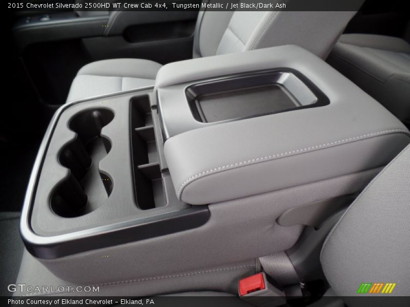 Tungsten Metallic / Jet Black/Dark Ash 2015 Chevrolet Silverado 2500HD WT Crew Cab 4x4
