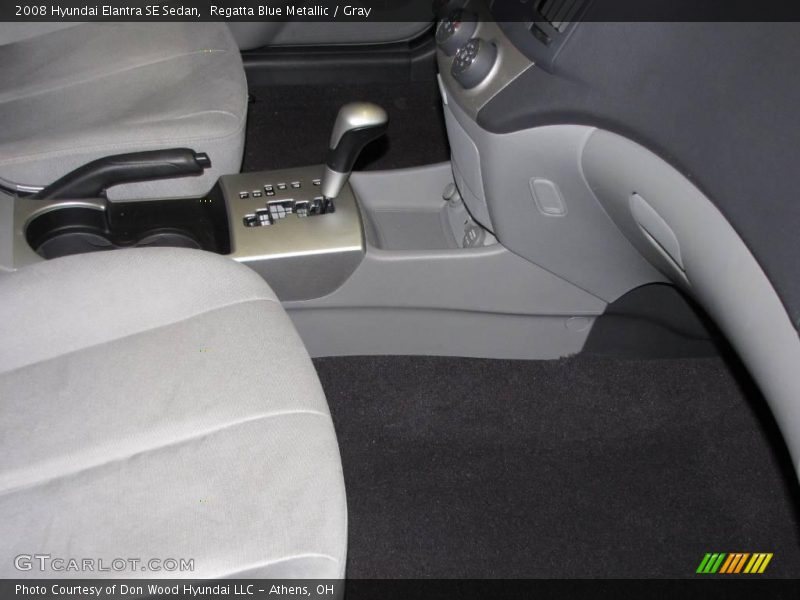 Regatta Blue Metallic / Gray 2008 Hyundai Elantra SE Sedan