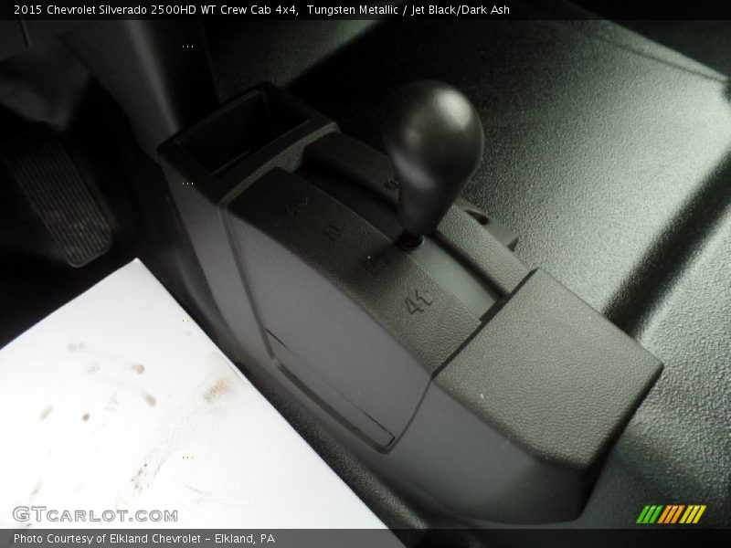 Tungsten Metallic / Jet Black/Dark Ash 2015 Chevrolet Silverado 2500HD WT Crew Cab 4x4