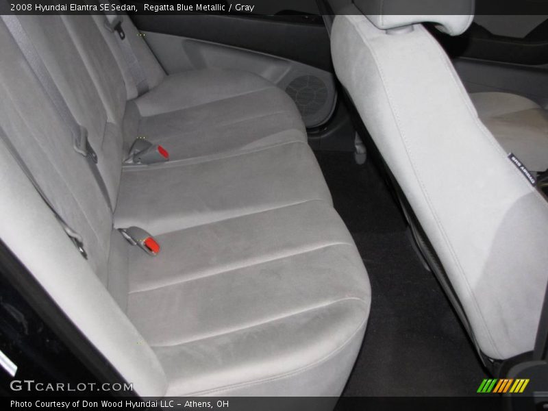 Regatta Blue Metallic / Gray 2008 Hyundai Elantra SE Sedan