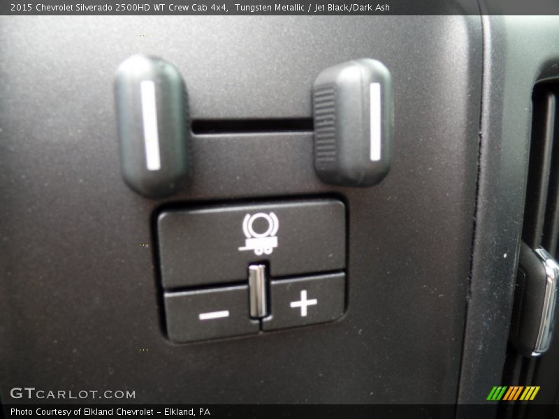 Tungsten Metallic / Jet Black/Dark Ash 2015 Chevrolet Silverado 2500HD WT Crew Cab 4x4