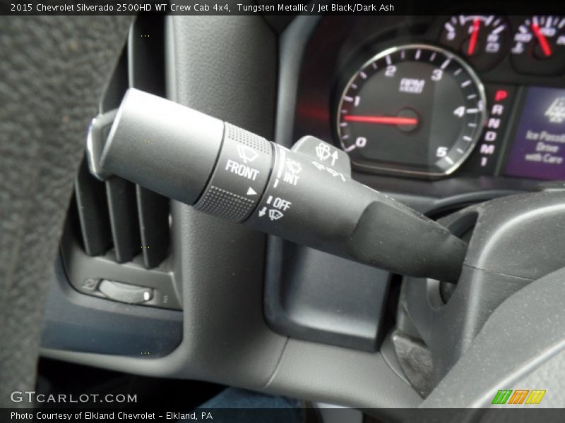 Tungsten Metallic / Jet Black/Dark Ash 2015 Chevrolet Silverado 2500HD WT Crew Cab 4x4