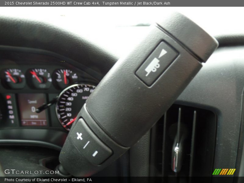 Tungsten Metallic / Jet Black/Dark Ash 2015 Chevrolet Silverado 2500HD WT Crew Cab 4x4