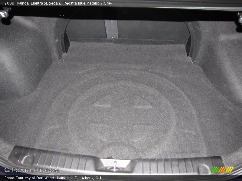 Regatta Blue Metallic / Gray 2008 Hyundai Elantra SE Sedan