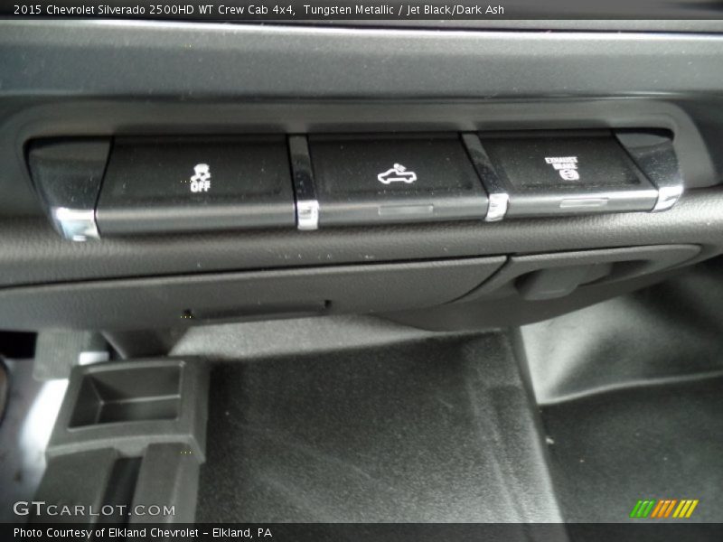 Tungsten Metallic / Jet Black/Dark Ash 2015 Chevrolet Silverado 2500HD WT Crew Cab 4x4
