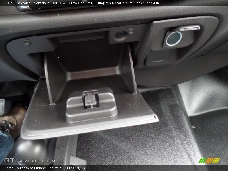 Tungsten Metallic / Jet Black/Dark Ash 2015 Chevrolet Silverado 2500HD WT Crew Cab 4x4