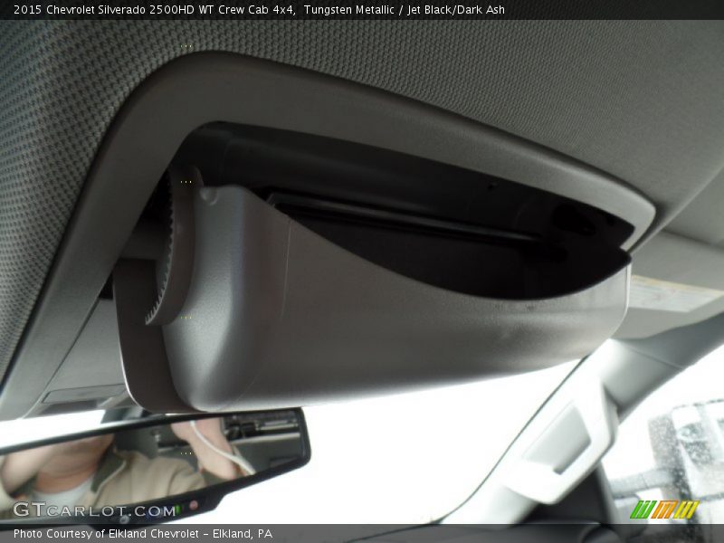 Tungsten Metallic / Jet Black/Dark Ash 2015 Chevrolet Silverado 2500HD WT Crew Cab 4x4