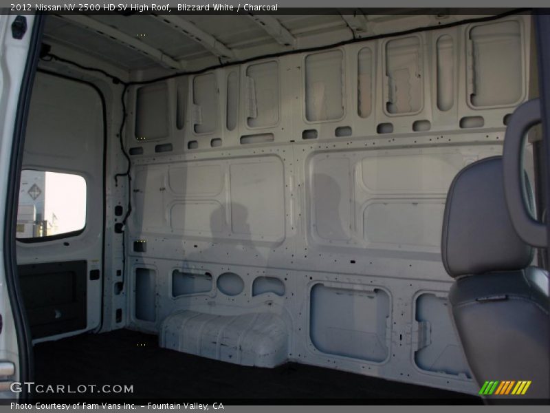 Blizzard White / Charcoal 2012 Nissan NV 2500 HD SV High Roof
