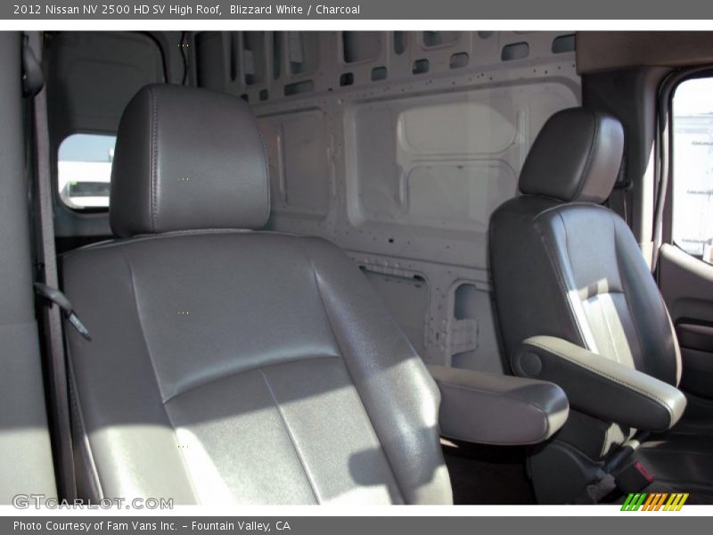 Blizzard White / Charcoal 2012 Nissan NV 2500 HD SV High Roof