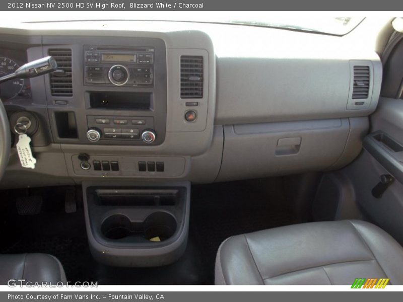 Blizzard White / Charcoal 2012 Nissan NV 2500 HD SV High Roof