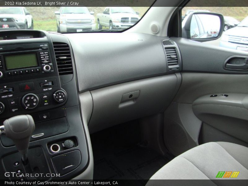 Bright Silver / Gray 2012 Kia Sedona LX