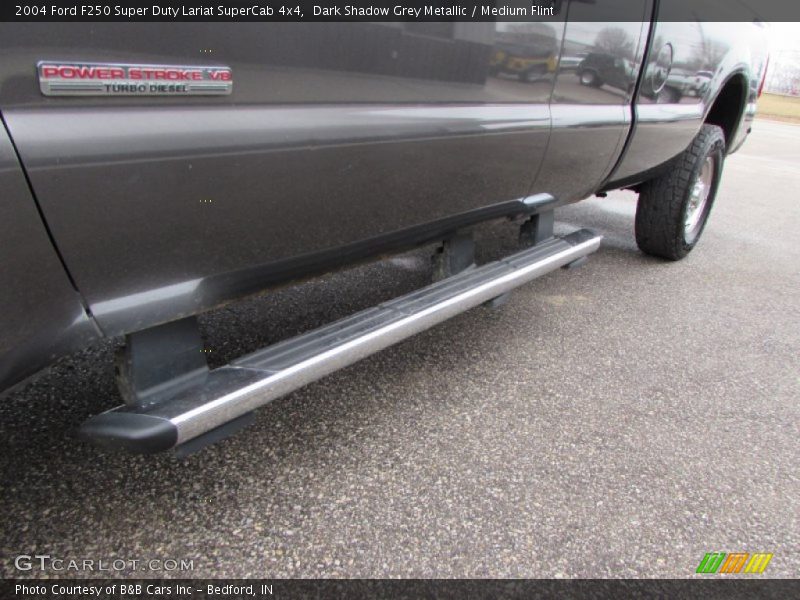 Dark Shadow Grey Metallic / Medium Flint 2004 Ford F250 Super Duty Lariat SuperCab 4x4