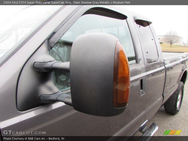 Dark Shadow Grey Metallic / Medium Flint 2004 Ford F250 Super Duty Lariat SuperCab 4x4