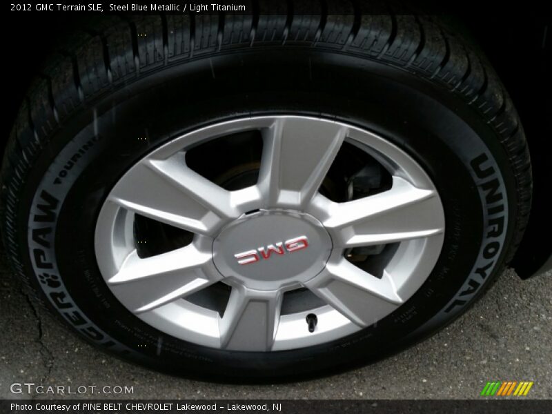 Steel Blue Metallic / Light Titanium 2012 GMC Terrain SLE