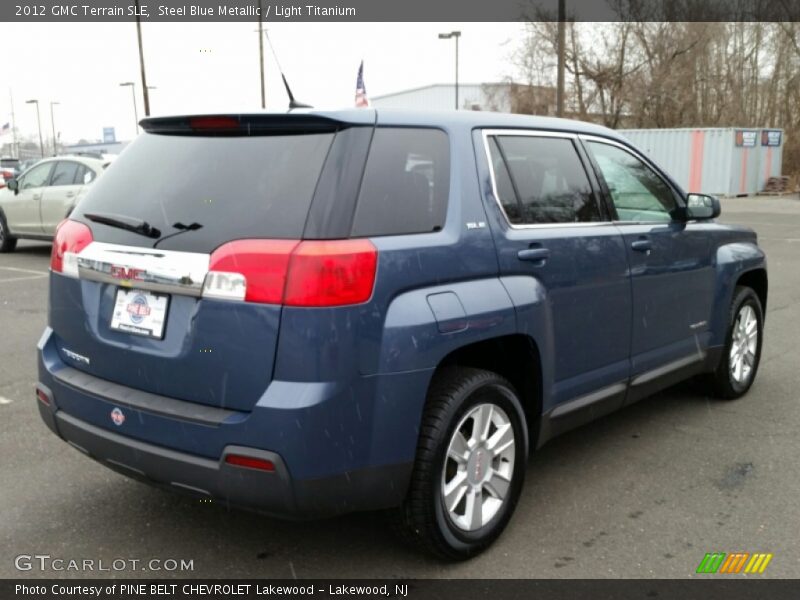 Steel Blue Metallic / Light Titanium 2012 GMC Terrain SLE