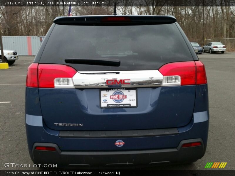Steel Blue Metallic / Light Titanium 2012 GMC Terrain SLE