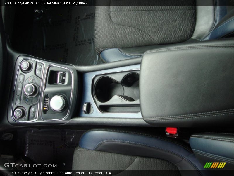 Billet Silver Metallic / Black 2015 Chrysler 200 S