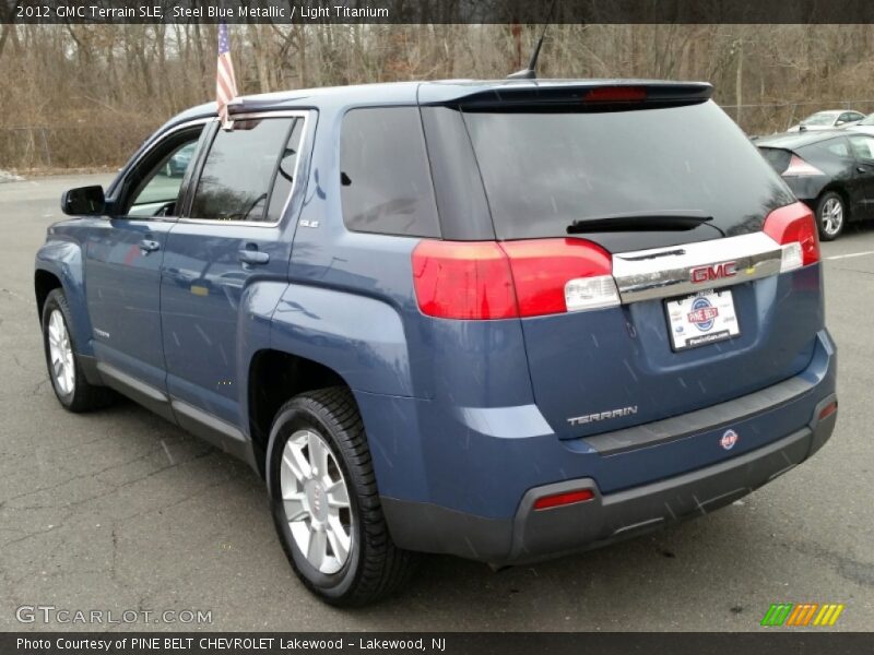 Steel Blue Metallic / Light Titanium 2012 GMC Terrain SLE