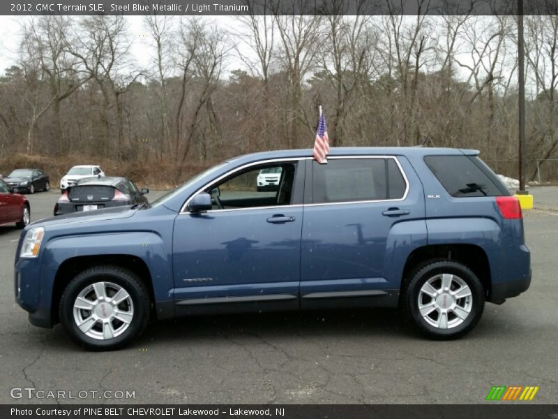 Steel Blue Metallic / Light Titanium 2012 GMC Terrain SLE