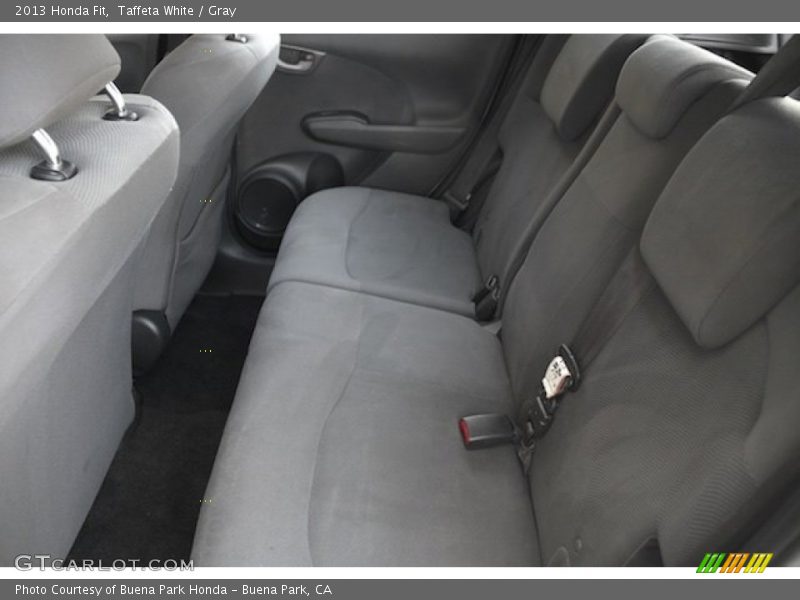 Taffeta White / Gray 2013 Honda Fit