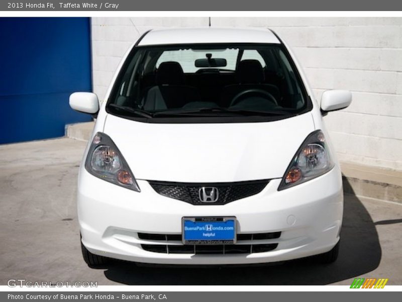 Taffeta White / Gray 2013 Honda Fit