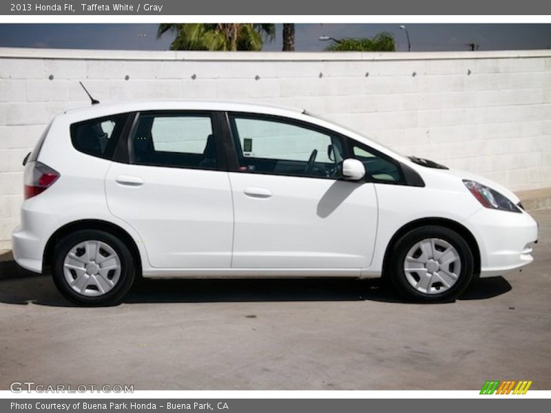 Taffeta White / Gray 2013 Honda Fit