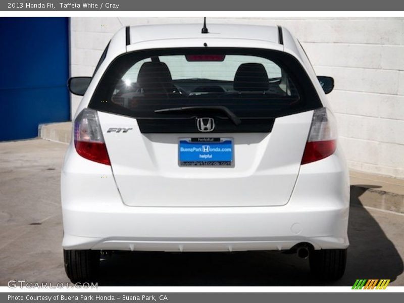 Taffeta White / Gray 2013 Honda Fit