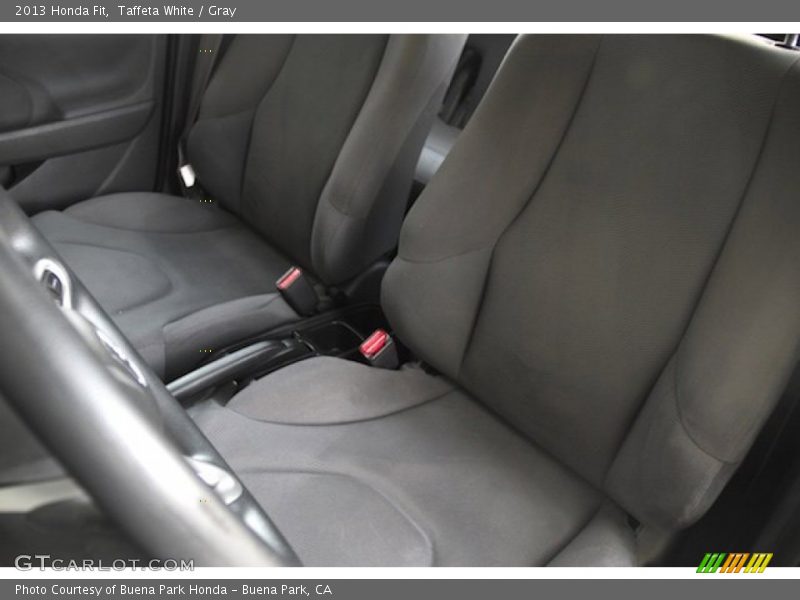 Taffeta White / Gray 2013 Honda Fit