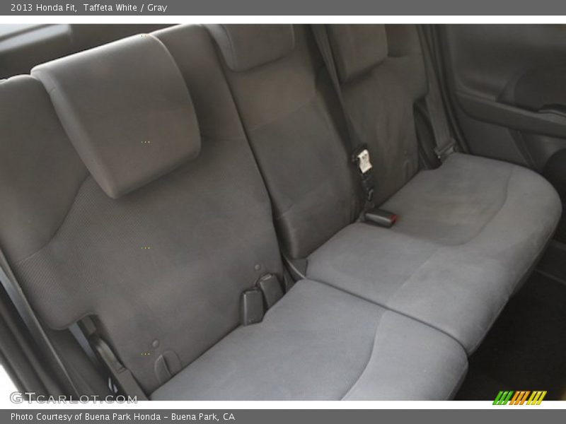 Taffeta White / Gray 2013 Honda Fit