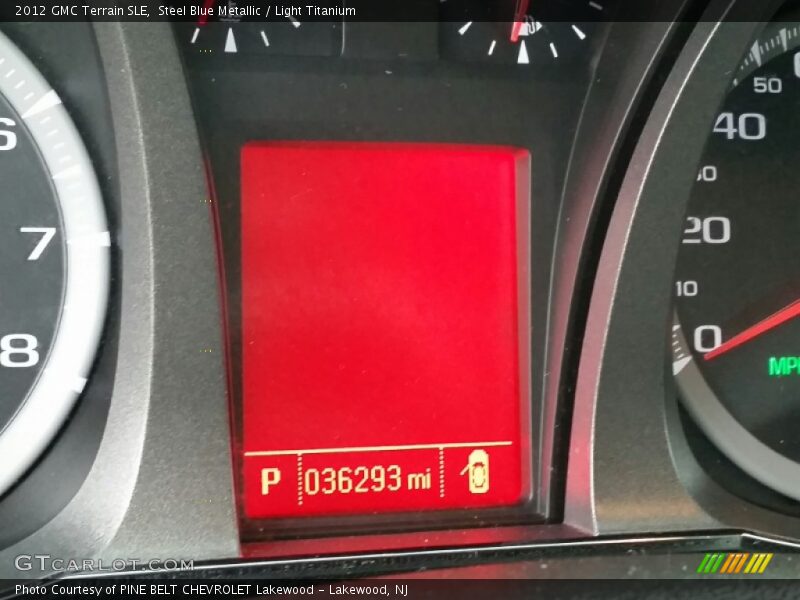 Steel Blue Metallic / Light Titanium 2012 GMC Terrain SLE