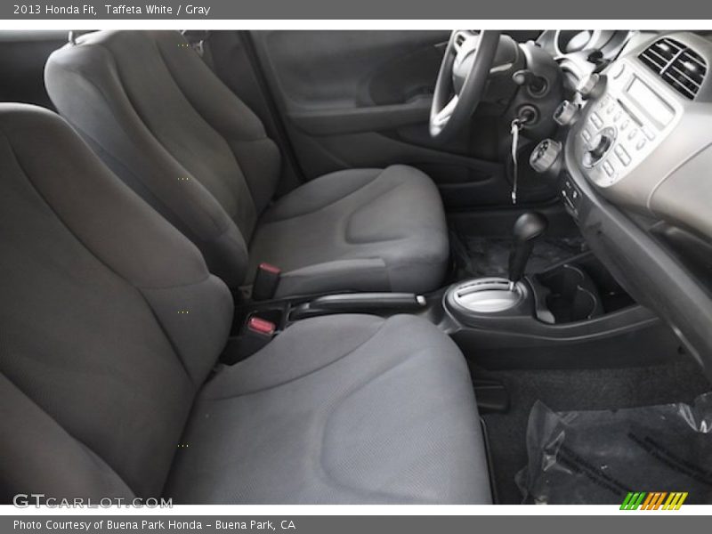 Taffeta White / Gray 2013 Honda Fit
