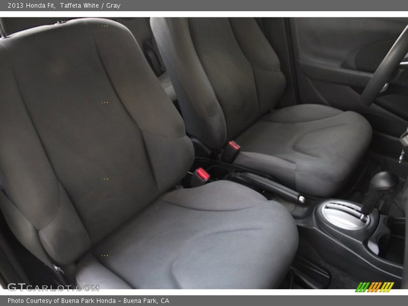 Taffeta White / Gray 2013 Honda Fit
