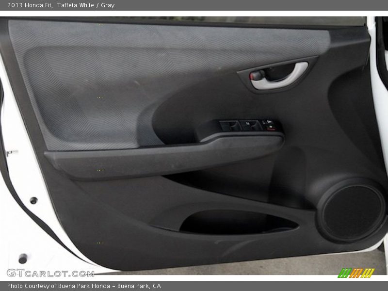 Taffeta White / Gray 2013 Honda Fit