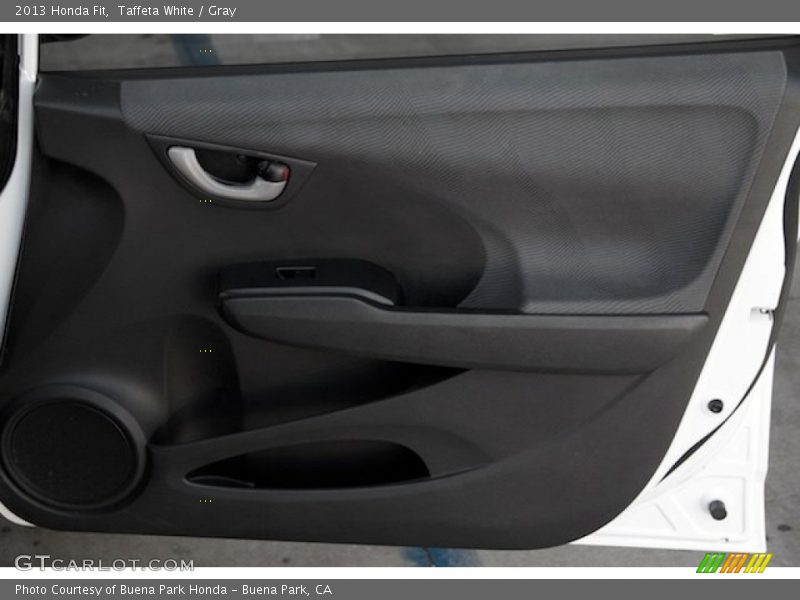 Taffeta White / Gray 2013 Honda Fit