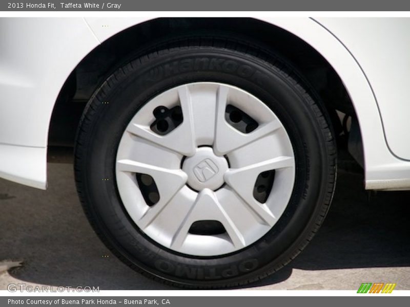 Taffeta White / Gray 2013 Honda Fit