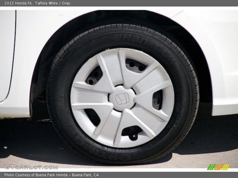 Taffeta White / Gray 2013 Honda Fit